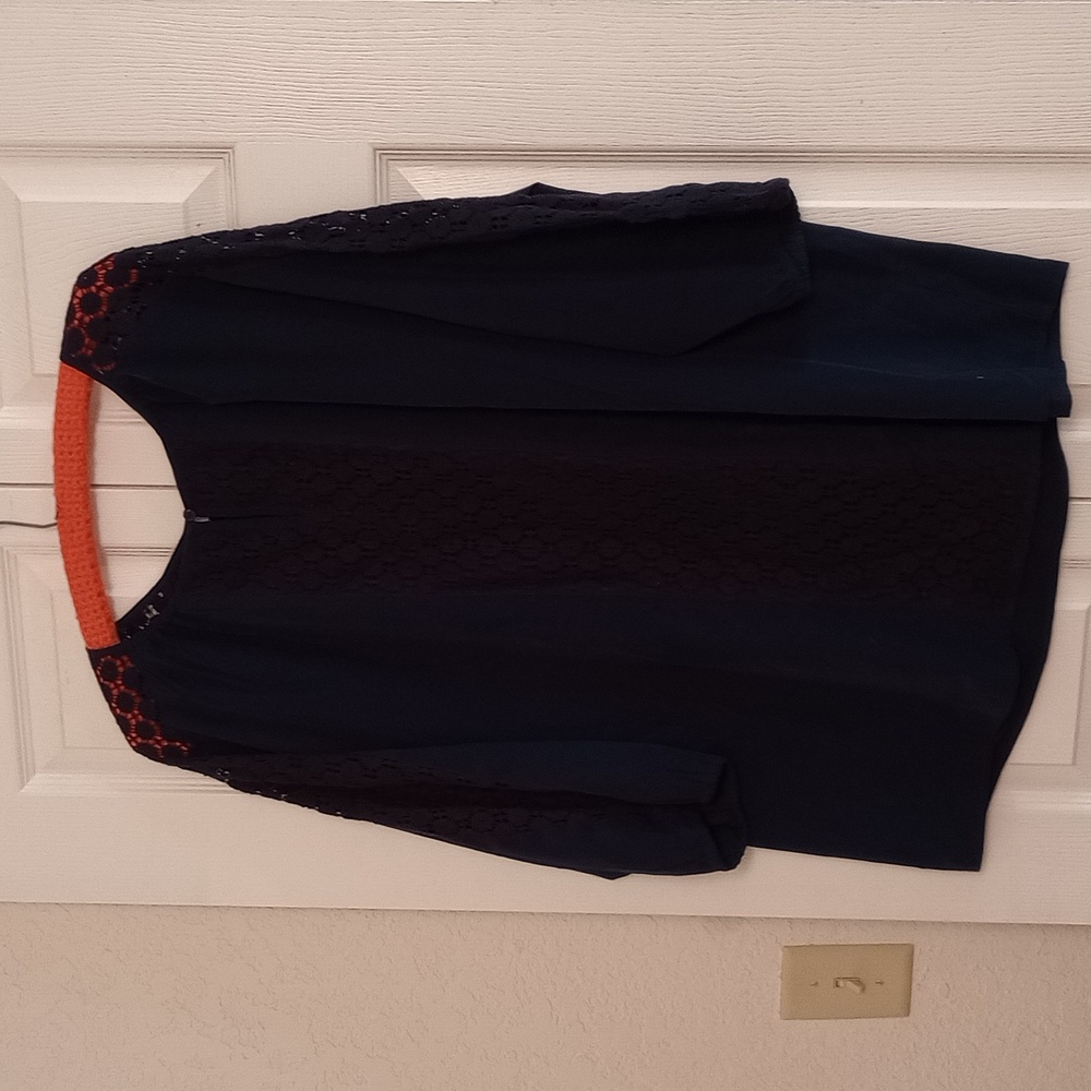 KORET navy blue floral lace size 20